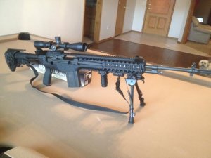 Springfield Nm M1a In Troy Mcs Chassis With Tons Of Extras Oklahoma Shooters